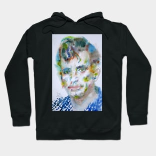 JACK KEROUAC watercolor portrait .2 Hoodie